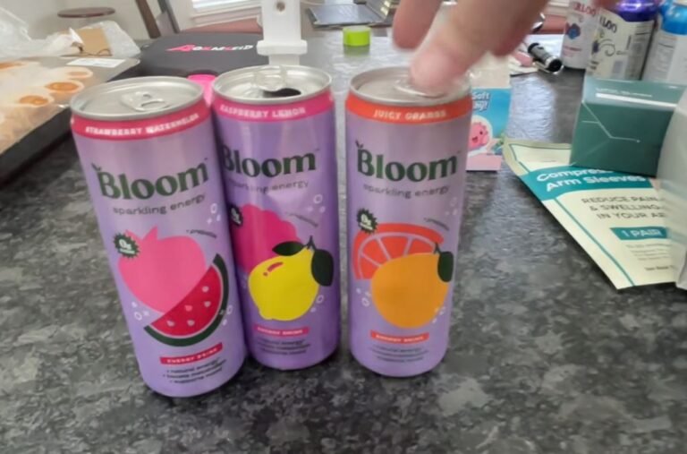 How much caffeine is in a bloom energy drink